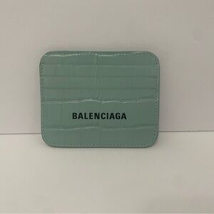 Balenciaga Light Green Card Holder